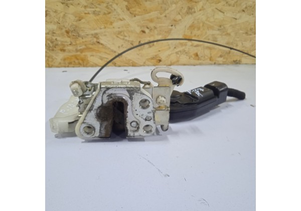 Замок правої дверки Peugeot 107, Citroen C1, 05-14, 2 контакта, 9136T9